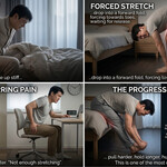 You wake up stiff, drop into a forward fold, and try to force your hands toward your toes, waiting for that tight sensation in the back of your legs to release.